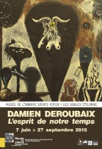 Exposition de Damien Deroubaix L'esprit de notre temps. Du 6 juin au 20 septembre 2015 à les-sables-d'olonne. Vendee. 